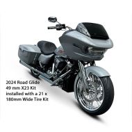 a 2023.5-up 21"-180  CVO Road Glide & Street Glide  Road Hawg Wide Tire Kit